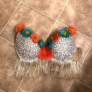 Gems and Flowers Festival Rave Bra
